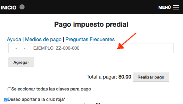 como pagar el predial con mendez vende 01